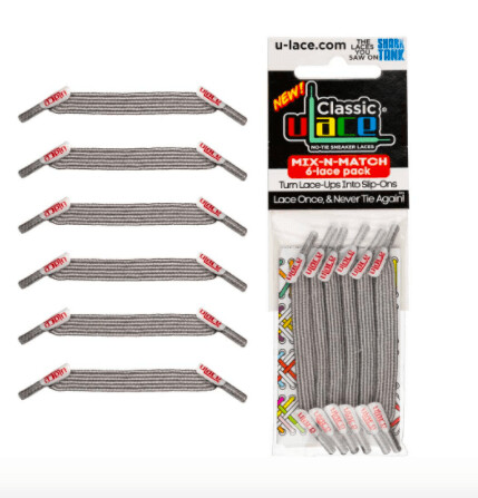Pack classique U-LACE gris métallique Pack classique U-LACE gris métallique