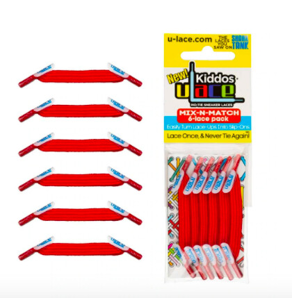 Pack kiddo's U-LACE rouges scarlet