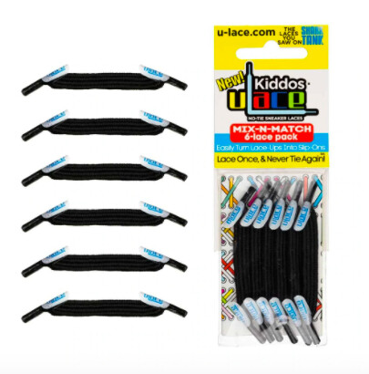 Pack kiddo's U-LACE noirs