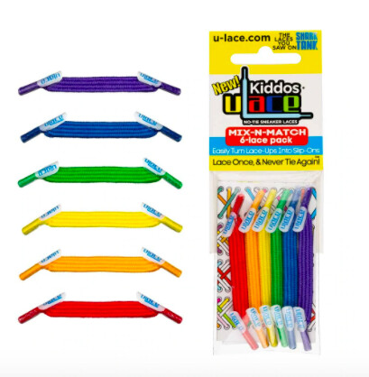 Pack kiddo's mix U-LACE raimbow Pack kiddo's mix U-LACE raimbow
