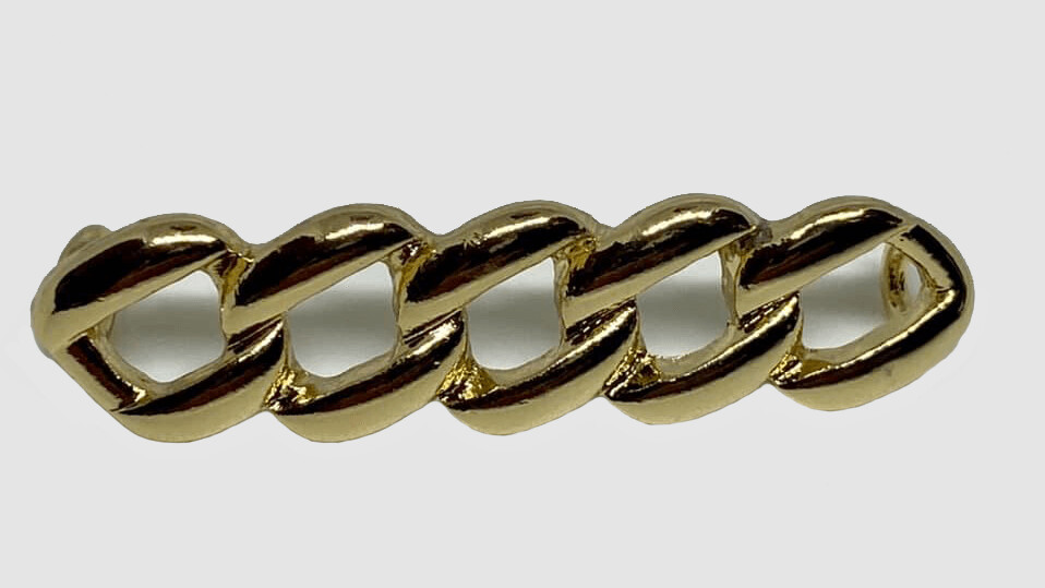 Bijoux  en mailles américaines or ou argent, Couleurs: Or