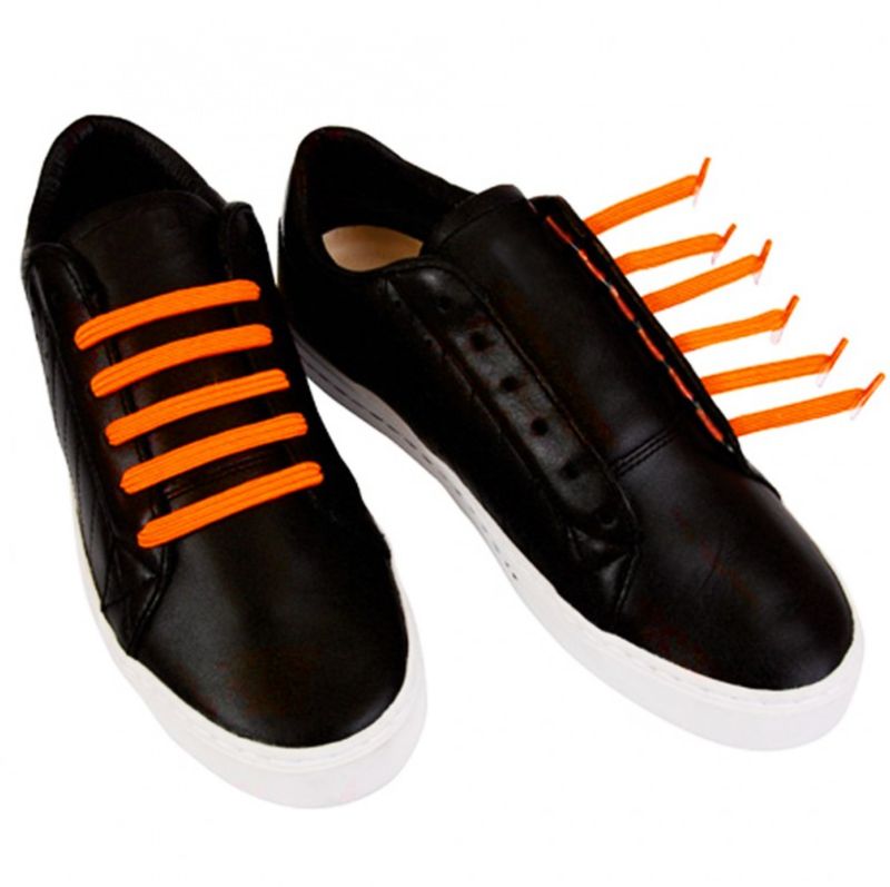 Neon orangeP ack kiddo's U-LACE