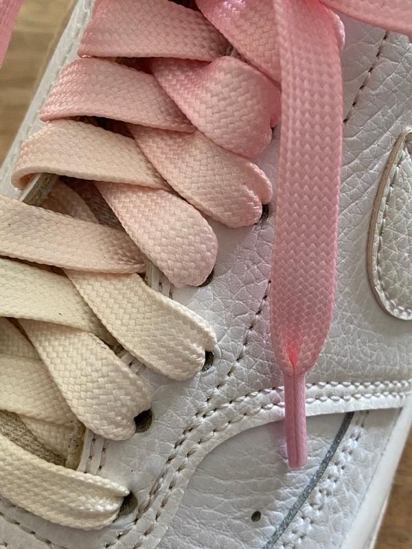 New - Chups Gradient Shoelaces - Strawberry Milk - Crazylace