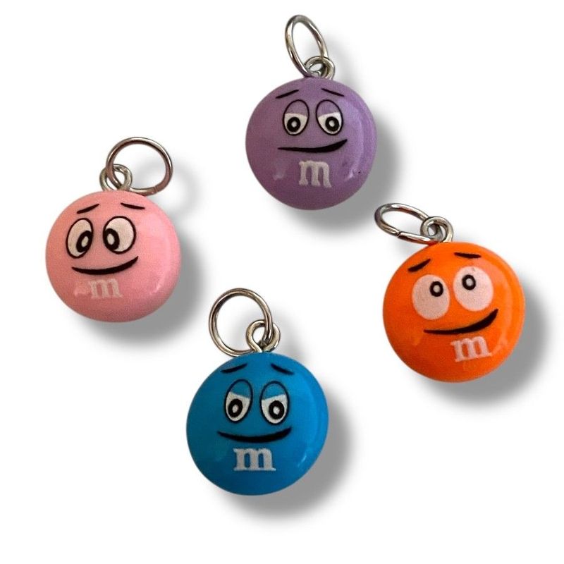 Charms Bonbons colorés aux mignons sourires pour lacets - Crazylace