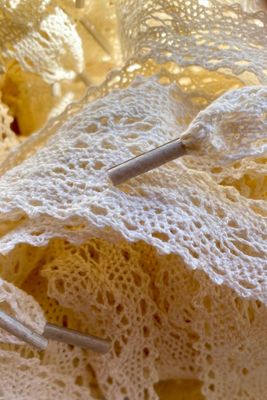 Lacets en dentelle coton style crochet – esprit vintage