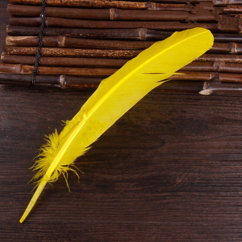 Feathers - Yellow