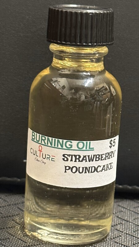 Strawberry Poundcake Burning Oil