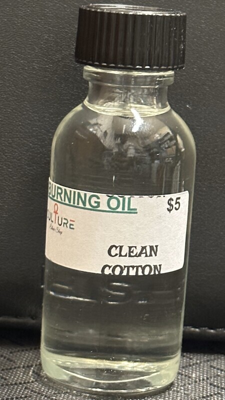 Clean Cotton Burning Oil