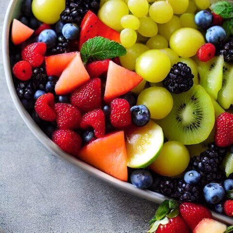 Fruits &amp; Melon Berries Burning Oil