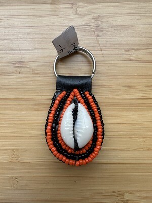 Maasai Cowrie Key Chain