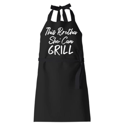 Apron - This Brotha Sho&#39; Can Grill