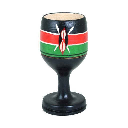 Kwanzaa Unity Cup, Color: Black Maasai Shield Design