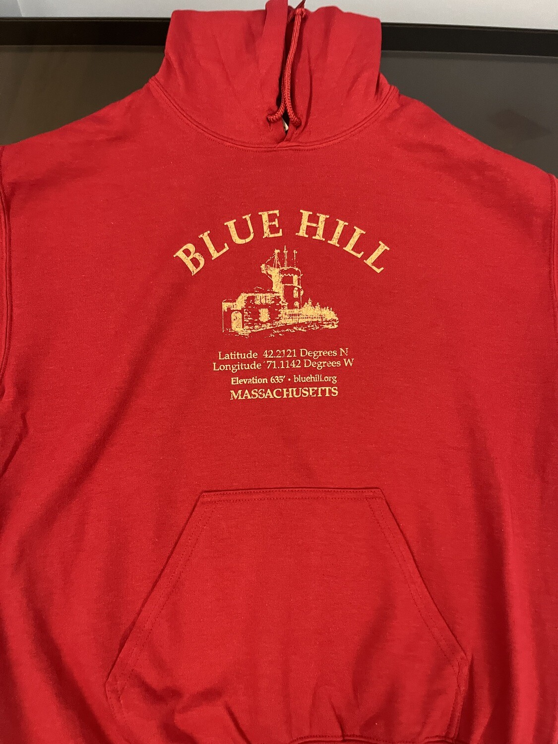 BHO hoodie, Colors: Red