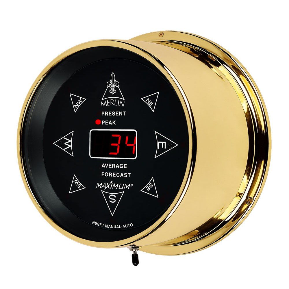 Maximum Merlin, Color: Polished Brass