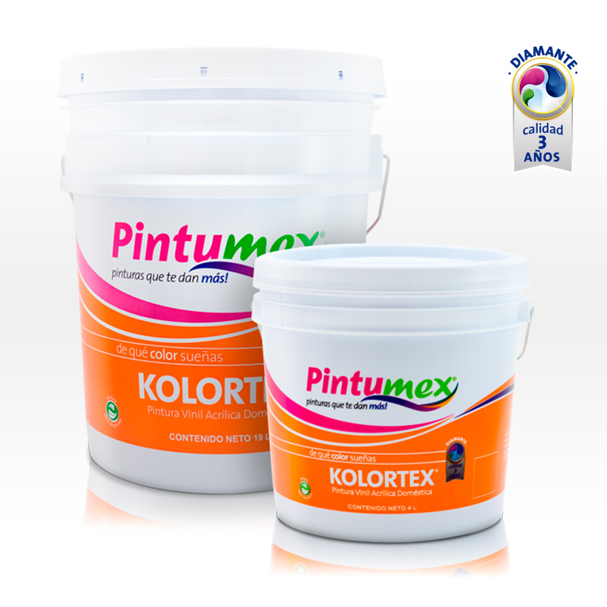 Kolortex (Vinil acrílica mate) Int-Ext 3 años