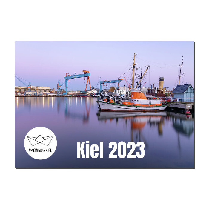 Wandkalender DIN A3 - Kiel 2023