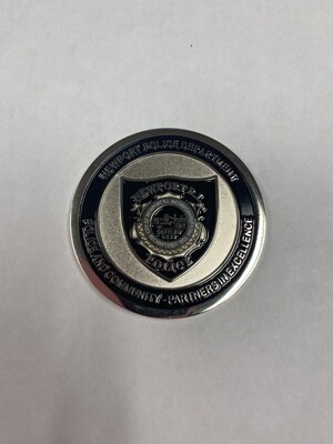 Newport Police FOP #8 Challenge Coin