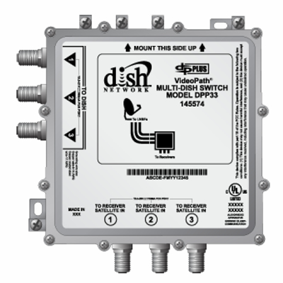 Dish Network DP33 LNB Separator or Switch Separator