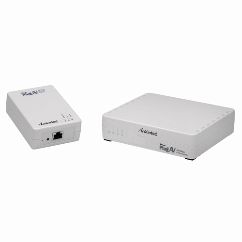ActionTec Megaplug 4 Port Ethernet over Power Adapter 200 Mbps