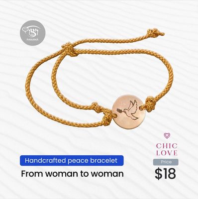 &quot;Handcrafted  Woman to Woman Bracelet&quot;