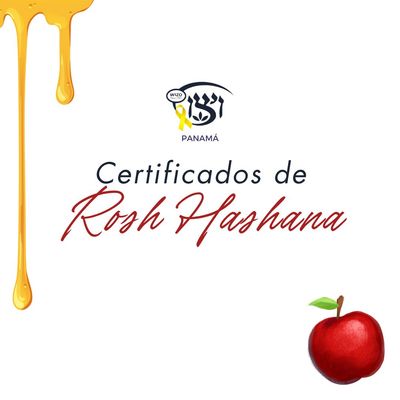 Certificados de Rosh Hashaná