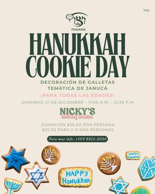 Hanukkah Cookie Day