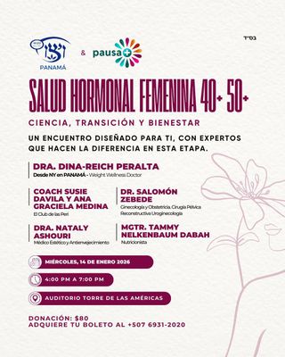 Salud Hormonal Femenina 40+ 50+                                            Ciencia, Transición y Bienestar