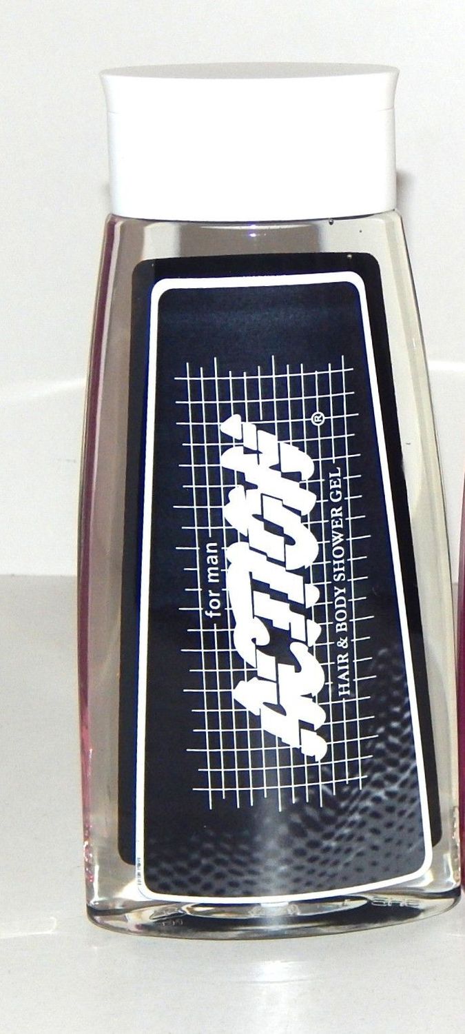 ACTION FOR MAN 300ml Hair & Body Shower Gel Grundpreis=26,60/L ACTION FOR MAN 300ml Hair & Body Shower Gel Grundpreis=26,60/L