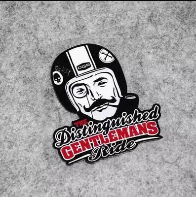 Sticker Gentlemans Black