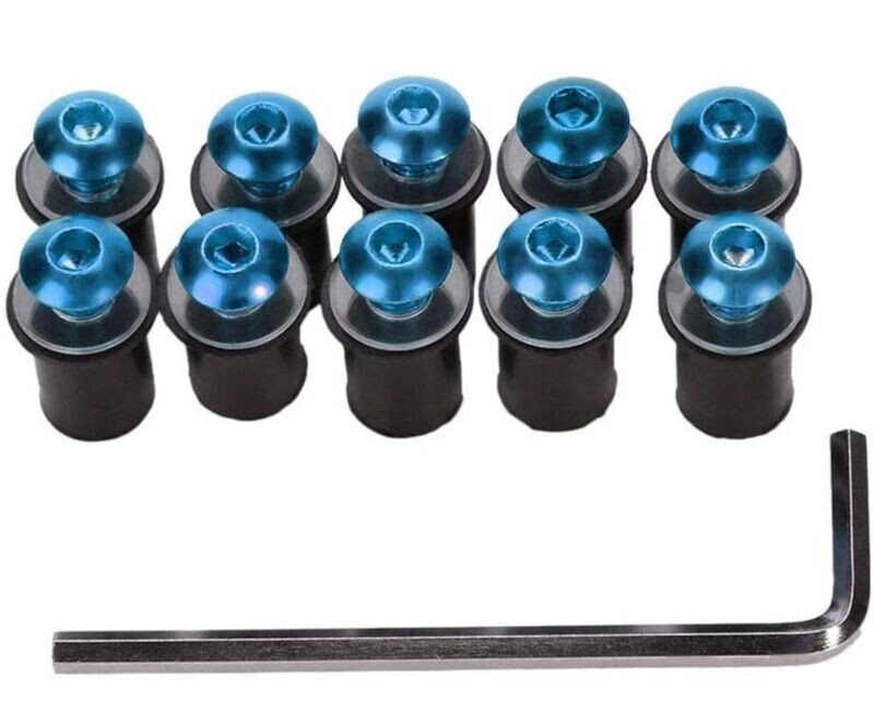 Tornillos Cúpula Azul