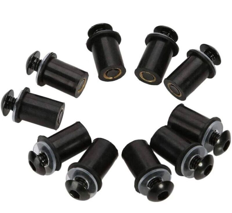 Tornillos Cúpula Negros