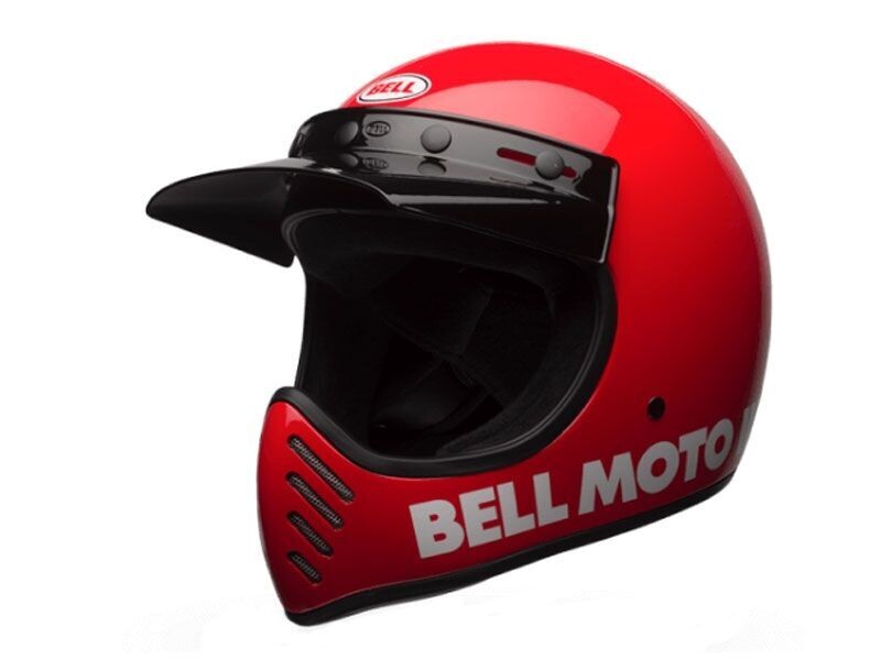 CASCO BELL MOTO 3 CLASSIC ROJO INTEGRAL