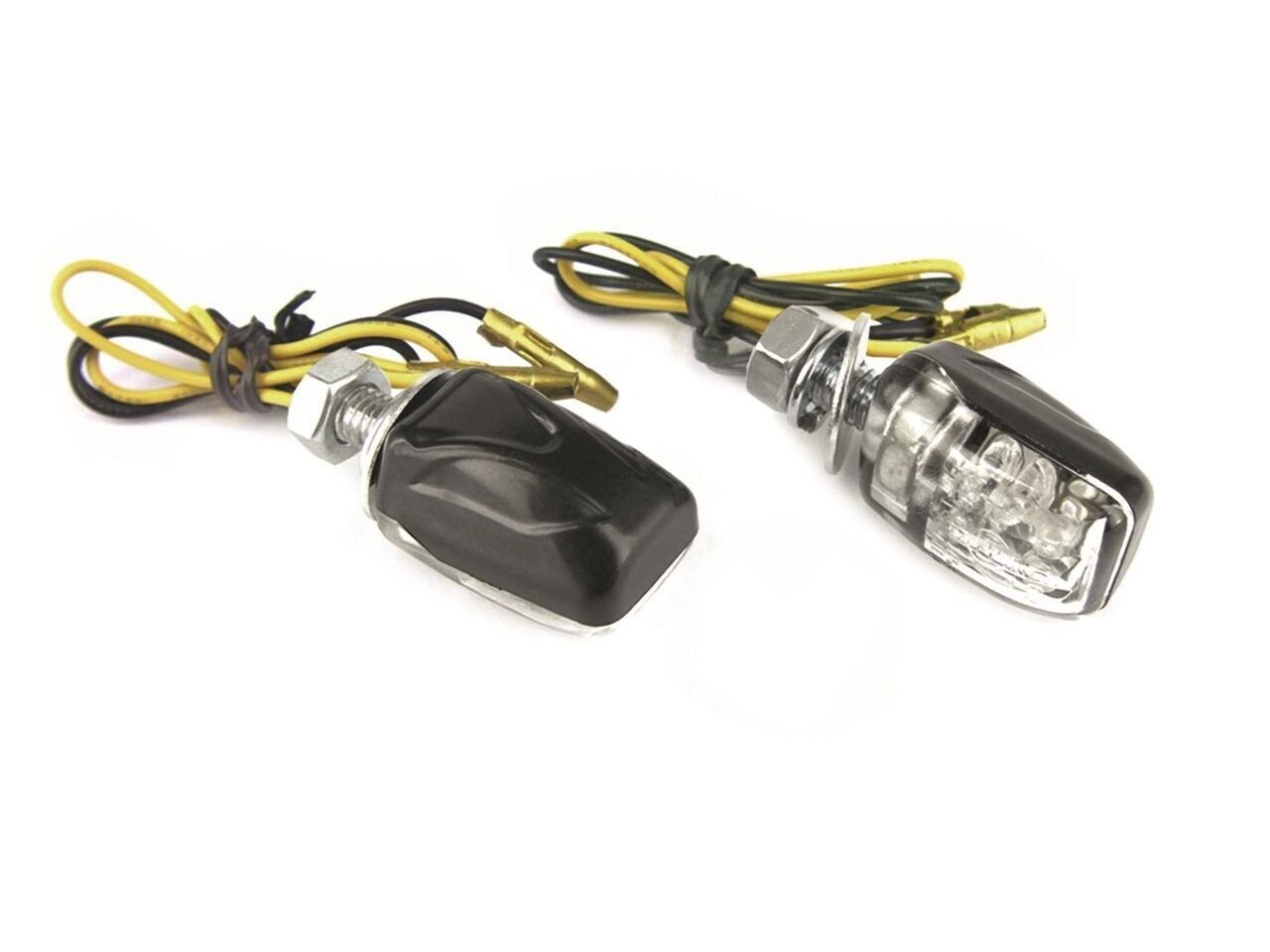 Intermitentes Shell LED negro universal
