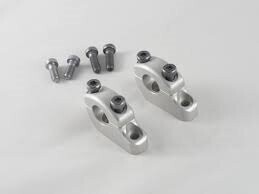 Distanciador de manillar Back-set plata