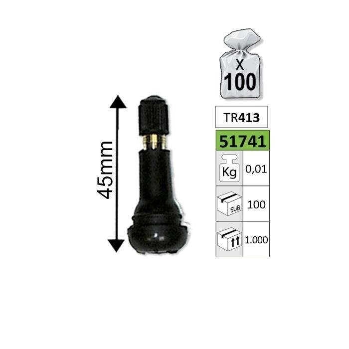 Bolsa de 10 Válvulas JBM para llantas 45mm
