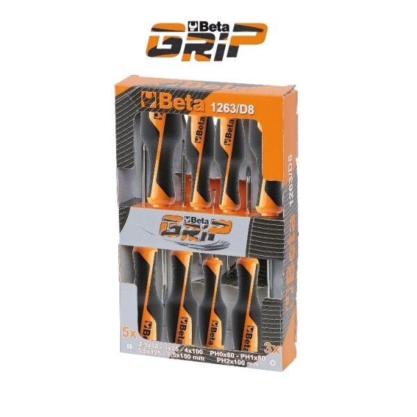Kit BETA de 8 destornilladores