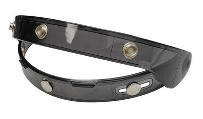 Bisagra Visera Jet Negro o transparente