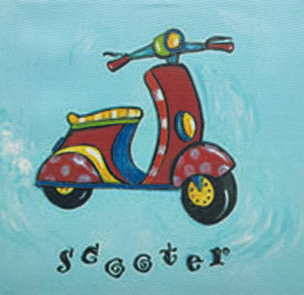Cuadro Vespa