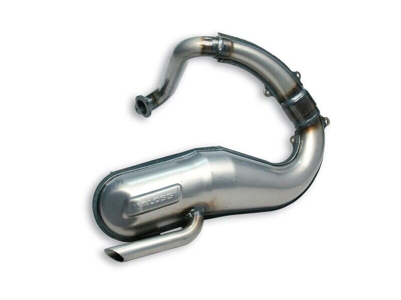 Escape Malossi Power Exhaust, tipo OEM, acero, Piaggio Ape 50