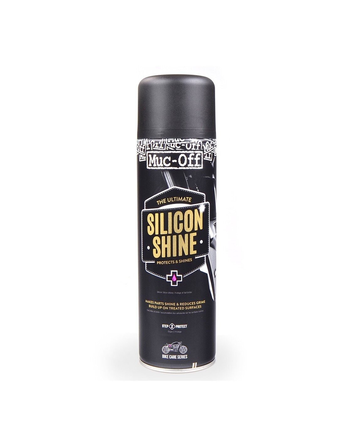 Abrillantador y protector Muc-Off Silicone Shine Spray 500ml
