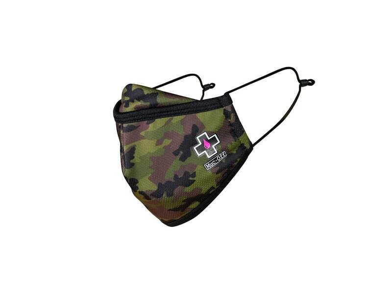Mascarilla Muc-Off lavable WOODLAND CAMO