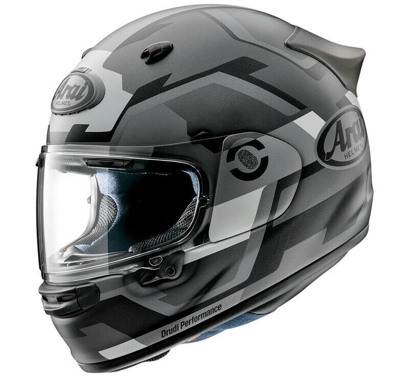 Casco ARAI QUANTIC FACE Negro/Gris/Blanco