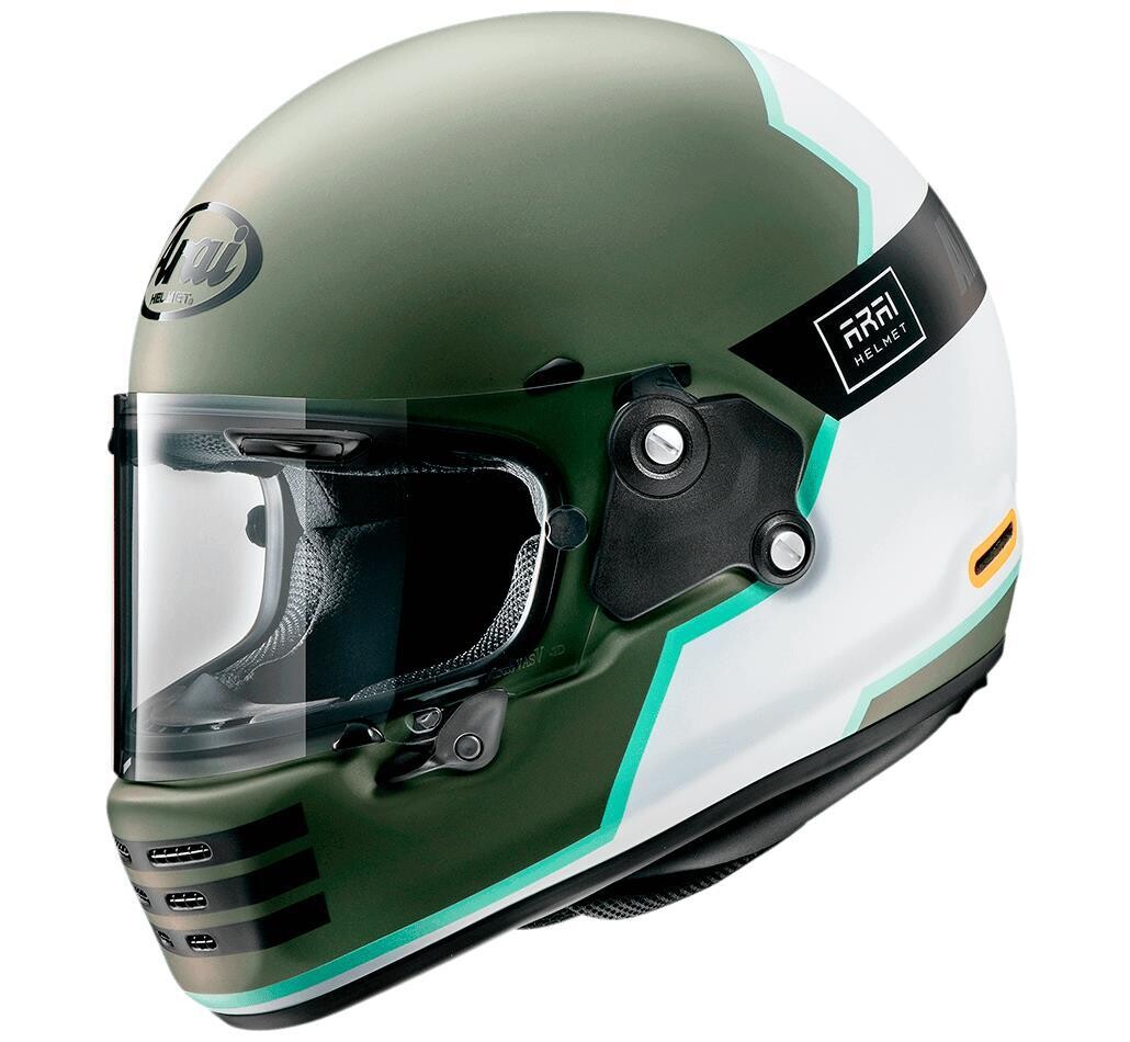 Casco ARAI CONCEPT-X OVERLAND Verde/Blanco