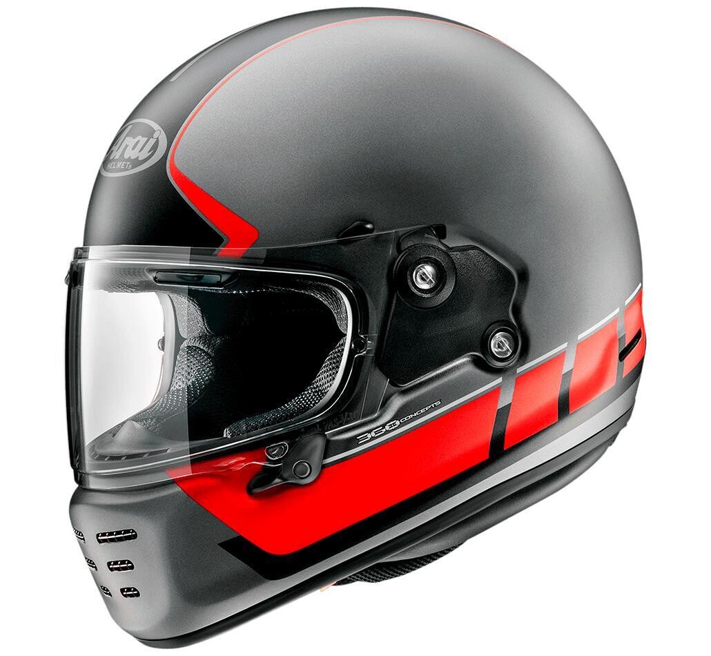 Casco ARAI CONCEPT-X SPEEDBLOCK Negro/Rojo