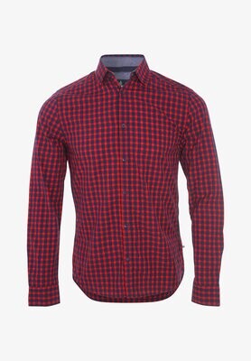 Camisa Cuadros Style Blue & Red