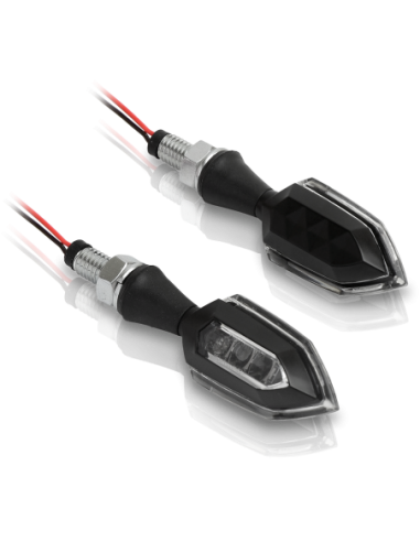 Intermitentes Spike LED negro universal