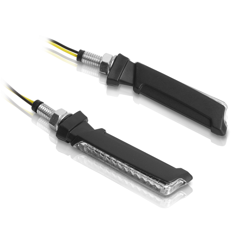 Intermitentes Spike LED negro universal