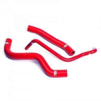 Kit manguitos Samco Honda rojo HON-3-RD