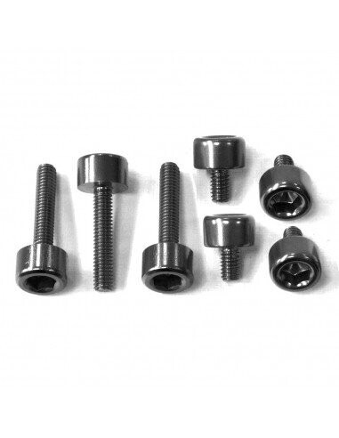 Kit tornilleria tapón depósito Pro-Bolt Honda Aluminio negro
