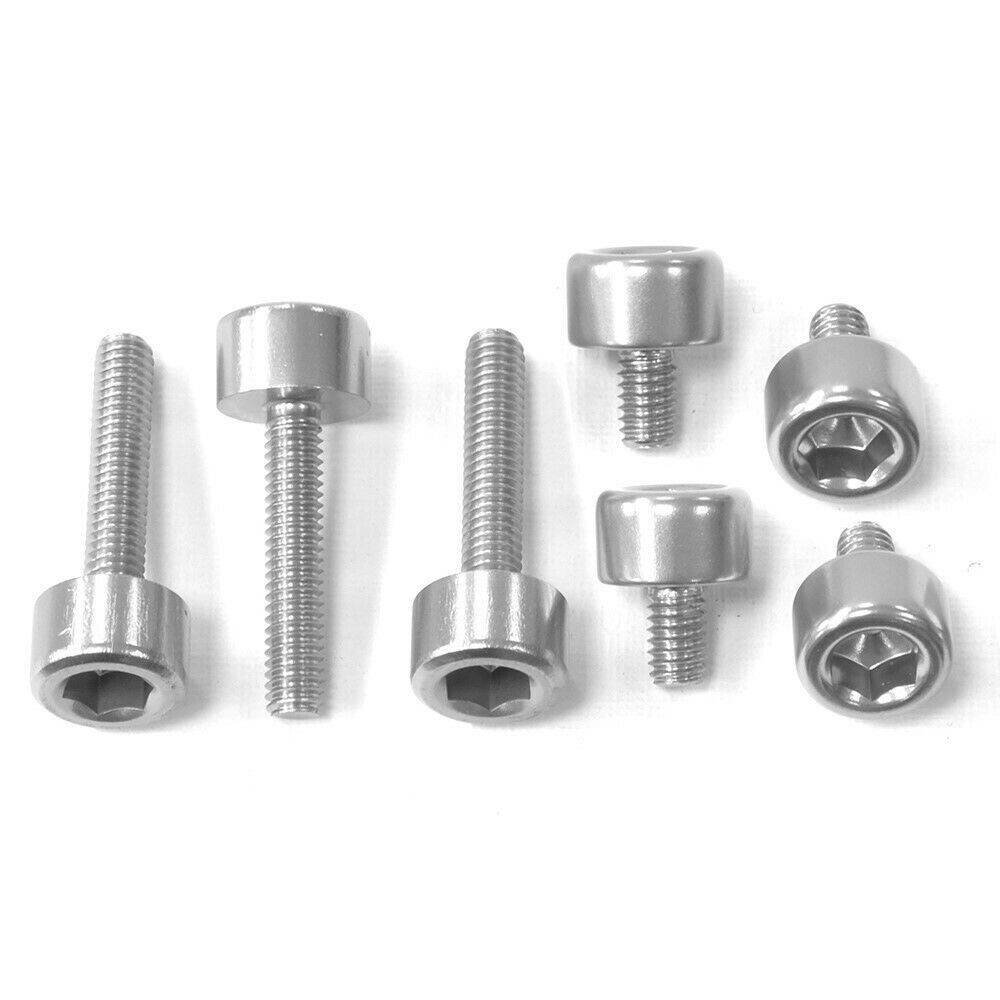Kit tornilleria tapón depósito Pro-Bolt Honda Aluminio plata